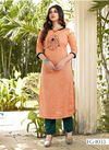 FG Krisha Vol-11 Launch Latest Pure Cotton With Embroidery Hand Work Ready Made Top and Pant